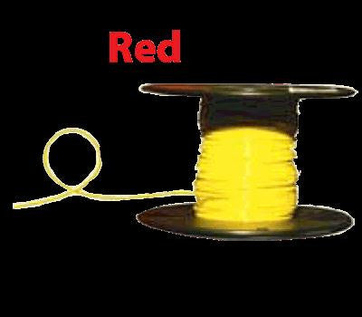 1-0 Red Boat Cable, 100' Spool