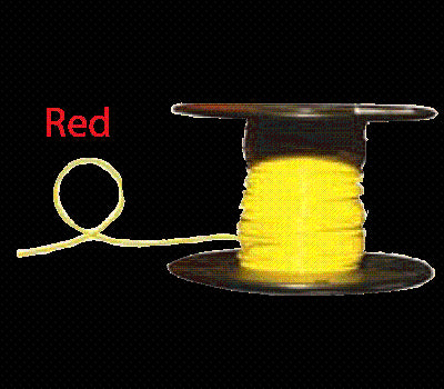 #14 Red Boat Cable, 100' Spool