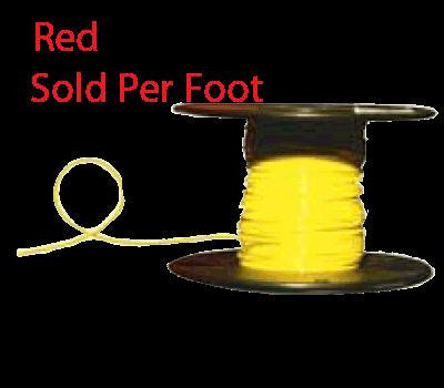 2-0 Red Boat Cable, Sold per Foot