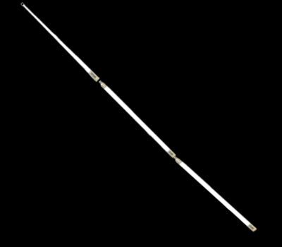 24' SSB Antenna, White, 3-Piece