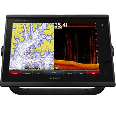 GPSMAP 7412xsv, 12" MFD-Sonar, Basemap