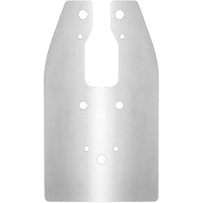 Transducer Spray Shield, Down-Side Vu