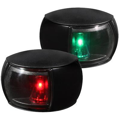 Nav Light LED, Pair, 2nm, Clear Lens, Bk