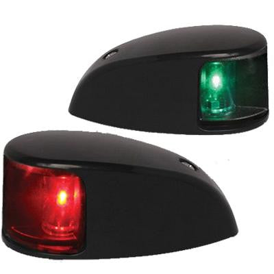 Nav Light LED, Pair, 2nm, Color Lens, Bk