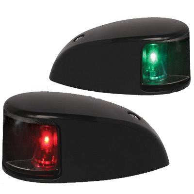 Nav Light LED, Pair, 2nm, Clear Lens, Bk