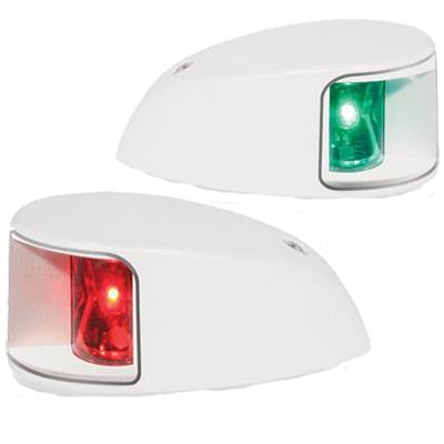 Nav Light LED, Pair, 2nm, Clear Lens, Wh