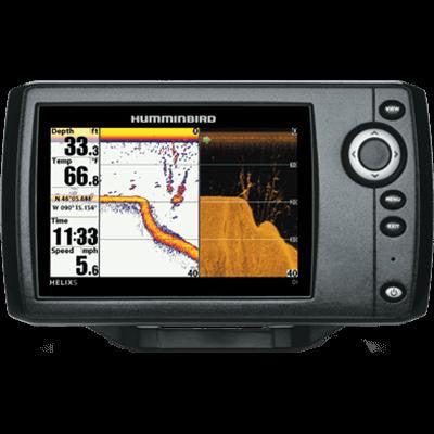 Fishfinder, Helix 5, Down Imaging