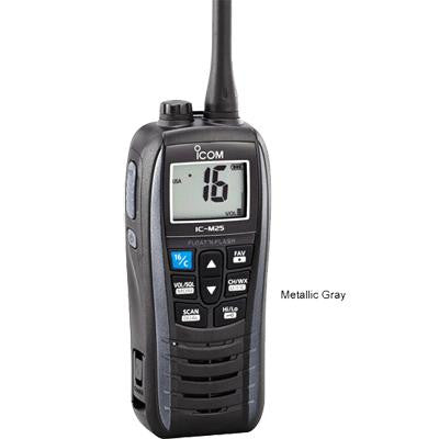 VHF-HH, Float+Flash, USB, 5 Watt, Gray