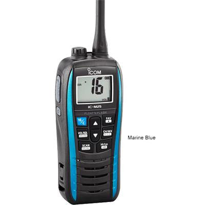 VHF-HH, Float+Flash, USB, 5 Watt, Blue