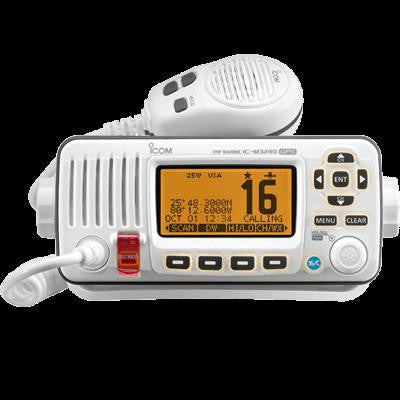 VHF, M324, Basic w- GPS, White