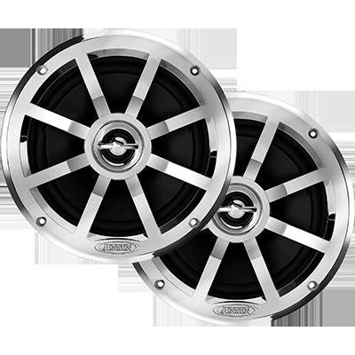 6.5" Coaxial Speaker, 75W, Chrome Plated