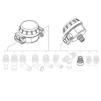 KlickTite Port Conn, Garden Hose Adapter