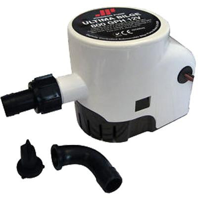 Ultima Bilge Pump 600GPH, 12V, w-Switch