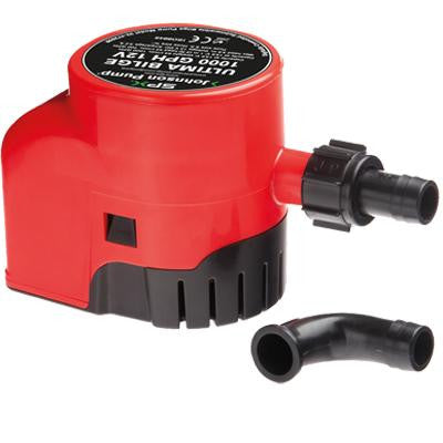 Ultima Bilge Pump 1000GPH, 12V, w-Switch