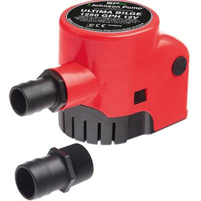 Ultima Bilge Pump 1250GPH, 12V, w-Switch