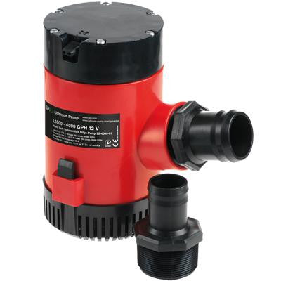 HD Bilge Pump, 4000GPH, 12V, No Switch