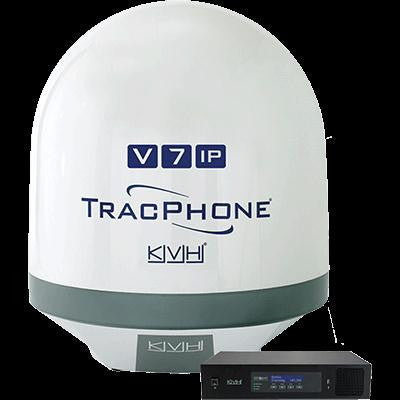 TracPhone V7-IP Empty Dome-Baseplate