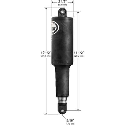 Actuator, 2 1-4" Stroke, 101 STD, 12V