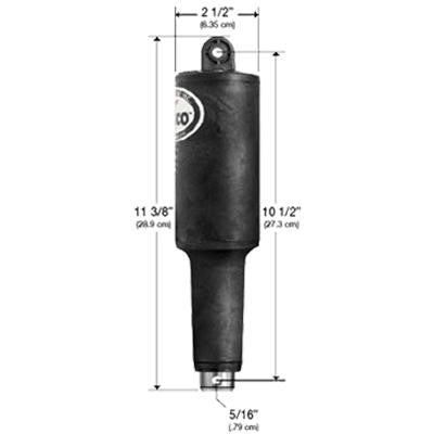 Actuator 2 1-4" Stroke, 101XD, 12V, 5-16