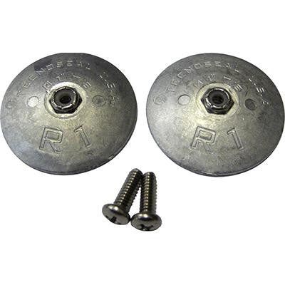 Sacrificial Anodes, Pair, 1 7-8"