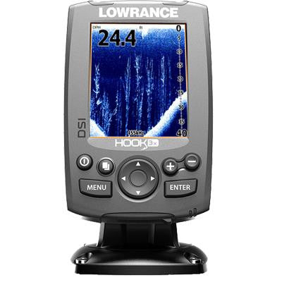 Fishfinder, Hook-3X DSI, w- 455-800 Xdcr