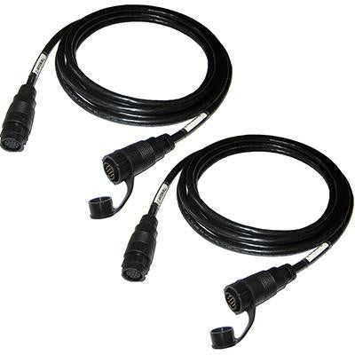 Xdcr Extension Cables, 12 pin, 10', Pair