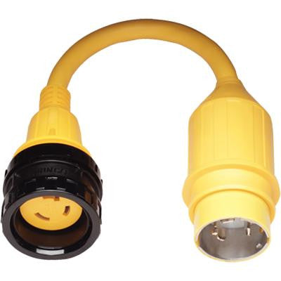 Pigtail Adapter, 30A 125V F to 50A M