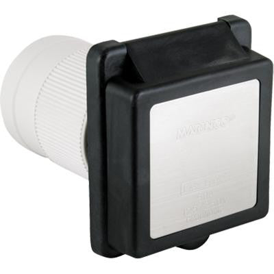 Easy Lock Inlet w- Encl., 50A 125-250V