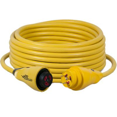 Cord Set, 30A 125V, Yellow, 50'