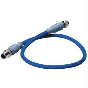 Mid Double-Ended Cordset, 1m, Blue