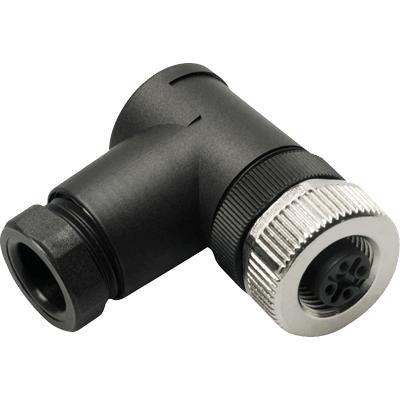 Field Connector, Female Micro-Mid, 90