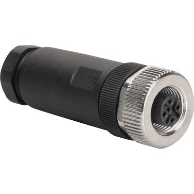 Field Connector, Fem Micro-Mid, Straight