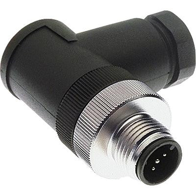 Field Connector, Male Micro-Mid, 90