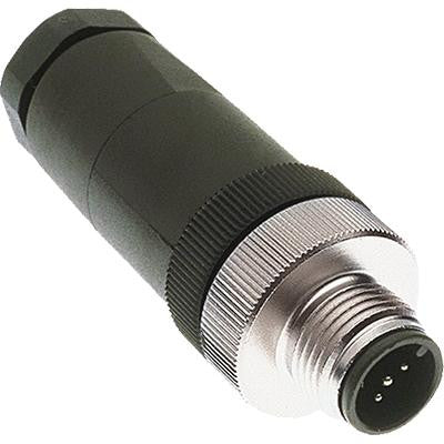 Field Connector, Male Micr-Mid, Straight