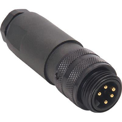 Field Connector, Male Mini, Straight