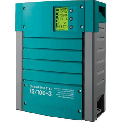 Batt. Chgr., ChargeMaster 12V 100A 3Bank