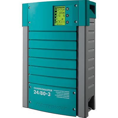 Batt. Chgr., ChargeMaster 24V 80A 3Bank