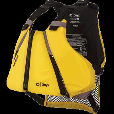 MoveVent Curve Life Vest, Yelow, Med-Lg