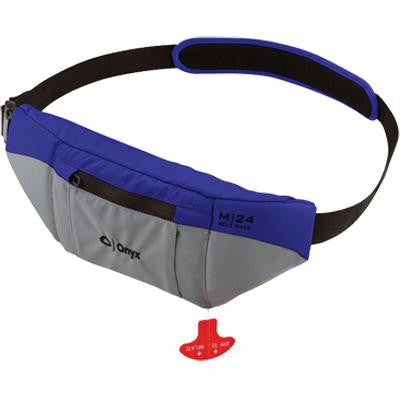 M-24 Manual Inflatable Belt Pack, blue