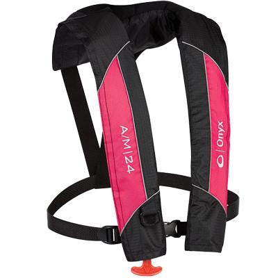 A-M-24 Auto-Manual Life Jacket, Pink