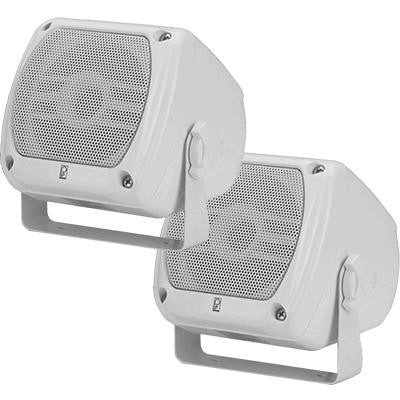 4x4" Compact Box Speaker White 40 Watt