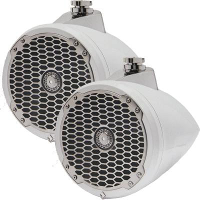 Punch M2 8" Marine Tower Spkr White Pair