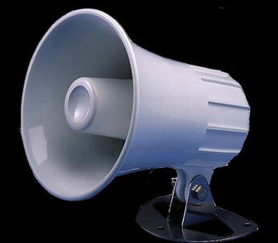 Hailer Horn, 5" round, 30 Watt